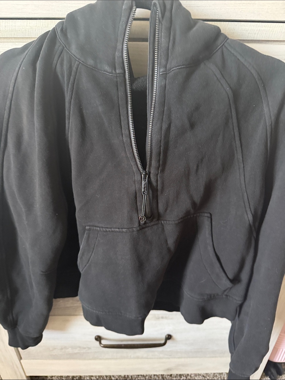 lululemon athletica Black Half-Zip Pullover